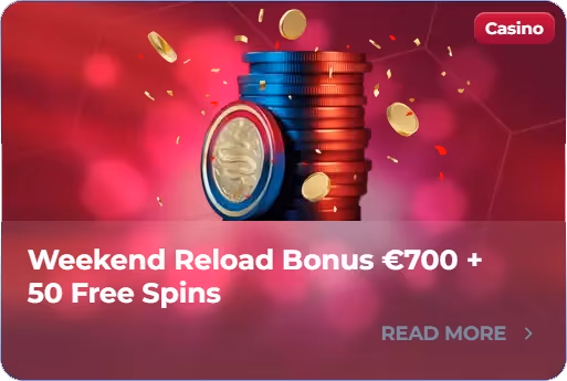 Reload Bonus ViperWin Casino App €700 + 50 FS